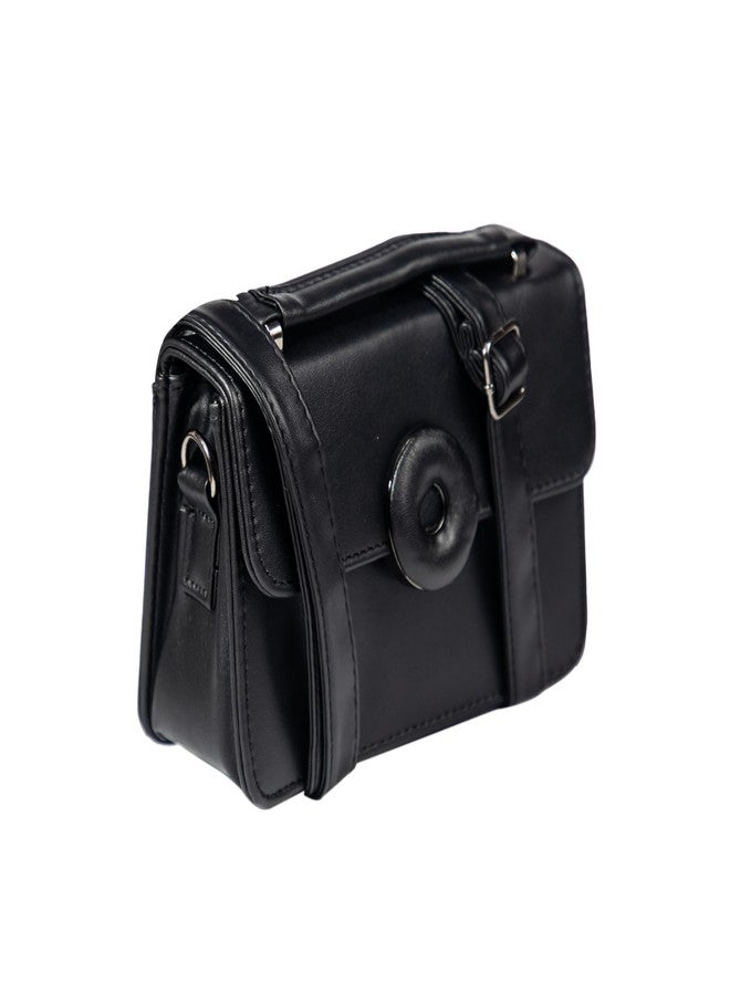 Heartbeat Crossbody Sling Bag for Women | Stylish crossbody sling bag for girls/women (Black) - Image 2